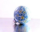 Blue and White Small Ornament Hand painted