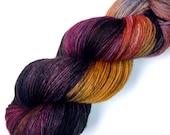 Superwash Merino Cashmere Nylon Yarn - Blazes 1, 430 yards
