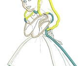 Alice Dolls Applique Embroidery Design