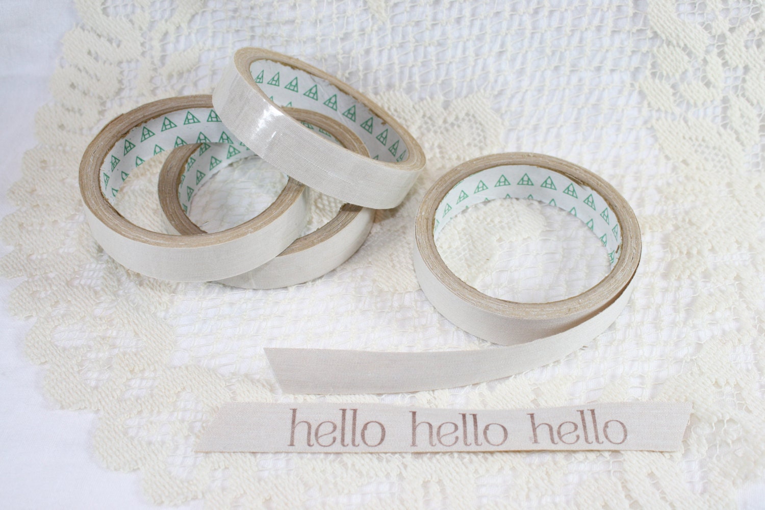 Cotton Fabric Sticker Tape - 1 Roll