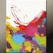 Abstract Canvas Art Painting - 18x24 Contemporary Modern Original Art by Destiny Womack - dWo - Chasing a Dream