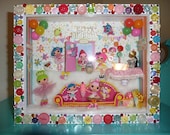 Custom Order for Lisa OOAK Lalaloopsy Birthday Party Shadowbox