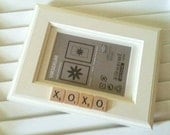 Scrabble Frame - XOXO