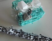 Tiffany Box Minata (Mini Pinata) with stick. Personal pinata