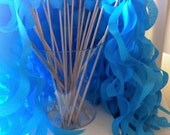 100 Paper Wand Streamers for Weddings and Parties