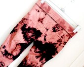 ON SALE crazy acid wash leggings. 80's retro. OOAK