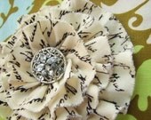 LOVE letter brooch pin / flower broach pin 