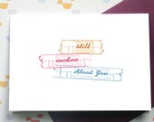 Still cuckoo about you - card