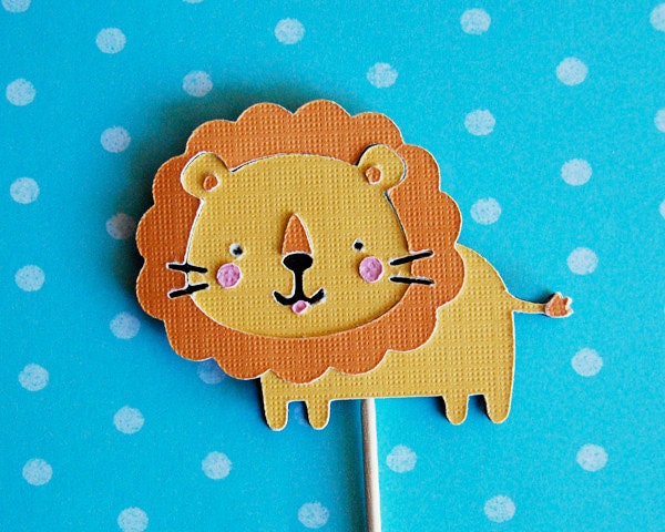 Lionel Cupcake Picks (6)