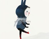 Danse de Lune - Digital Painting Art Print 10x8