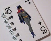 Batman Animated Series Playing Card Notebook - Batgirl