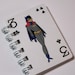 Batman Animated Series Playing Card Notebook - Batgirl