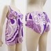 70s Swimsuit Vintage Bikini Babydoll Psychedlic Flowers Power Bathing Suit S