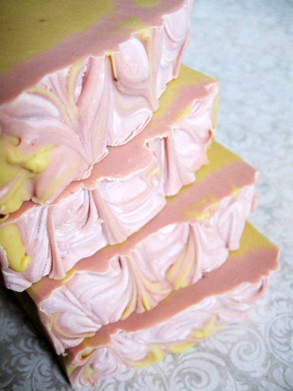Honeysuckle cold process soap