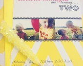 Seen on HWTM DIY Printable Curious George/ Monkey Inspired Invitation- Greyson Design