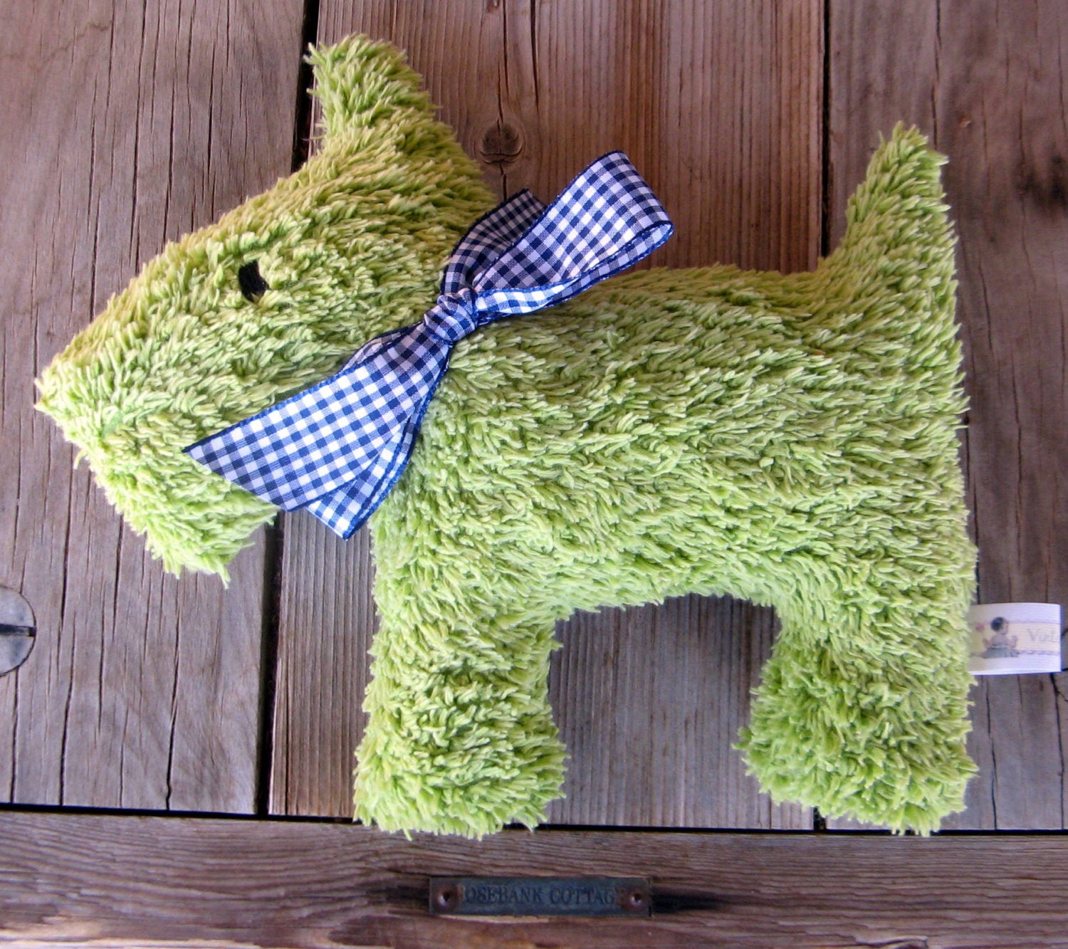 Robbie Vintage Chenille Plush Scotty Dog