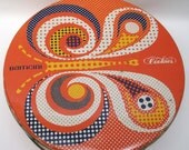 Butterfly storage tin - 1960s