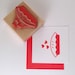 Baked with Love Pie Rubber Stamp