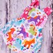Baby Girl Sunsuit Romper Bubble with Ruffles - Magical Ponies Unicorns