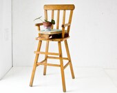 Vintage Doll High Chair - BeeJayKay