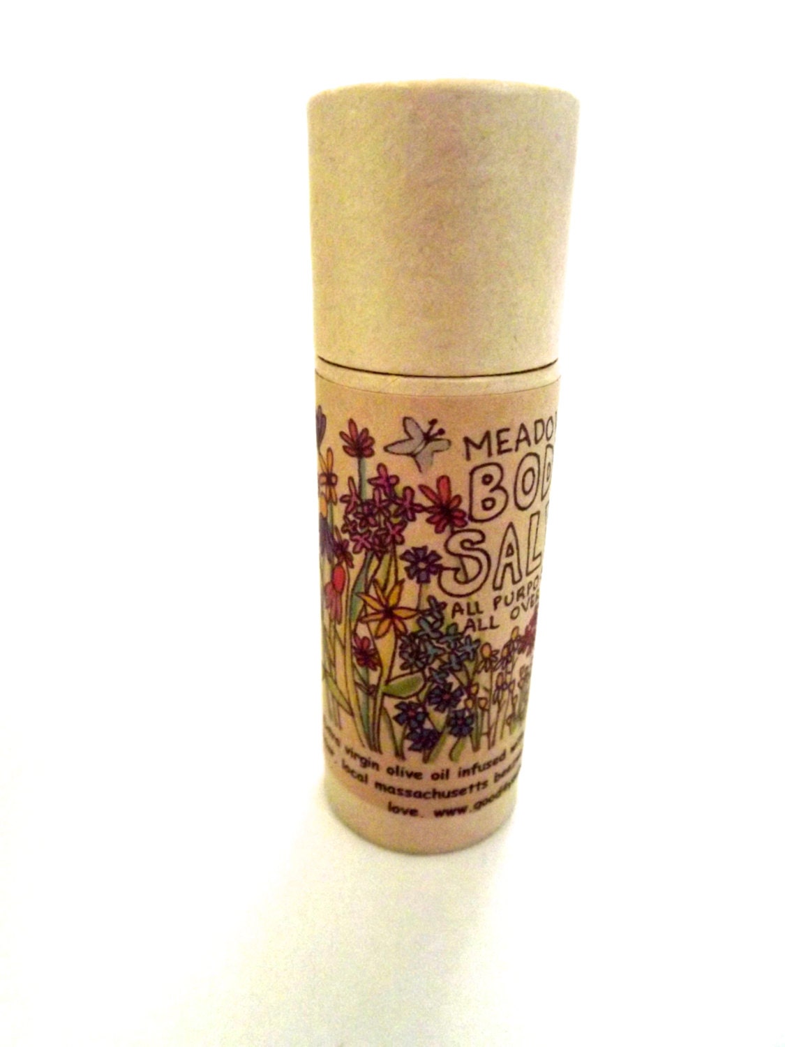 giant chapstick . meadow . all purpose all over herbal body salve