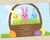 Sweet Wishes 20 Easter Egg Hunt Birthday Peeps Party Invitations - Custom Quantities (As Low as 1.19 Each) Il_170x135