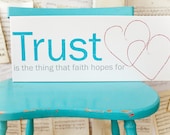Trust 8x20 Gallery Wrap Canvas Art Print