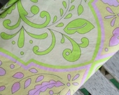 DESTASH One Yard of Snow Vine Fabric from Dena Designs