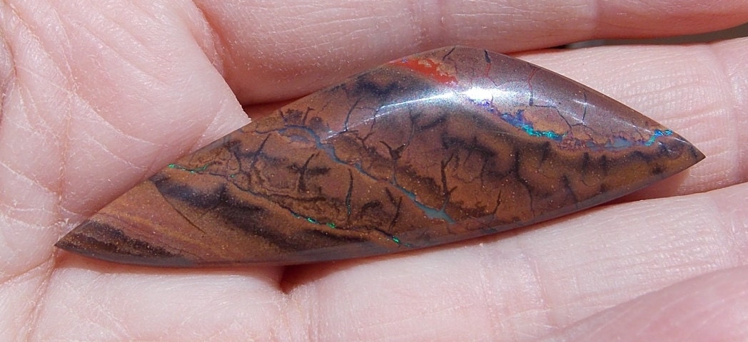 Cabochon Koroit Boulder Opal Freeform