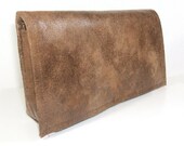 Fabric Coupon Organizer Faux Leather - Suede Cloth