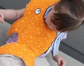 Animal shaped baby/toddler bib, Sammy the shark (12-24 month)