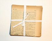 24 pcs Antique Dictionary Cards 5 x 5