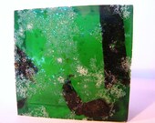 SOAP- Sea Salt Kelp Soap - Handmade Soap - Vegan Soap - Glycerin Soap- Soap Gift - emerald green 2013 trends