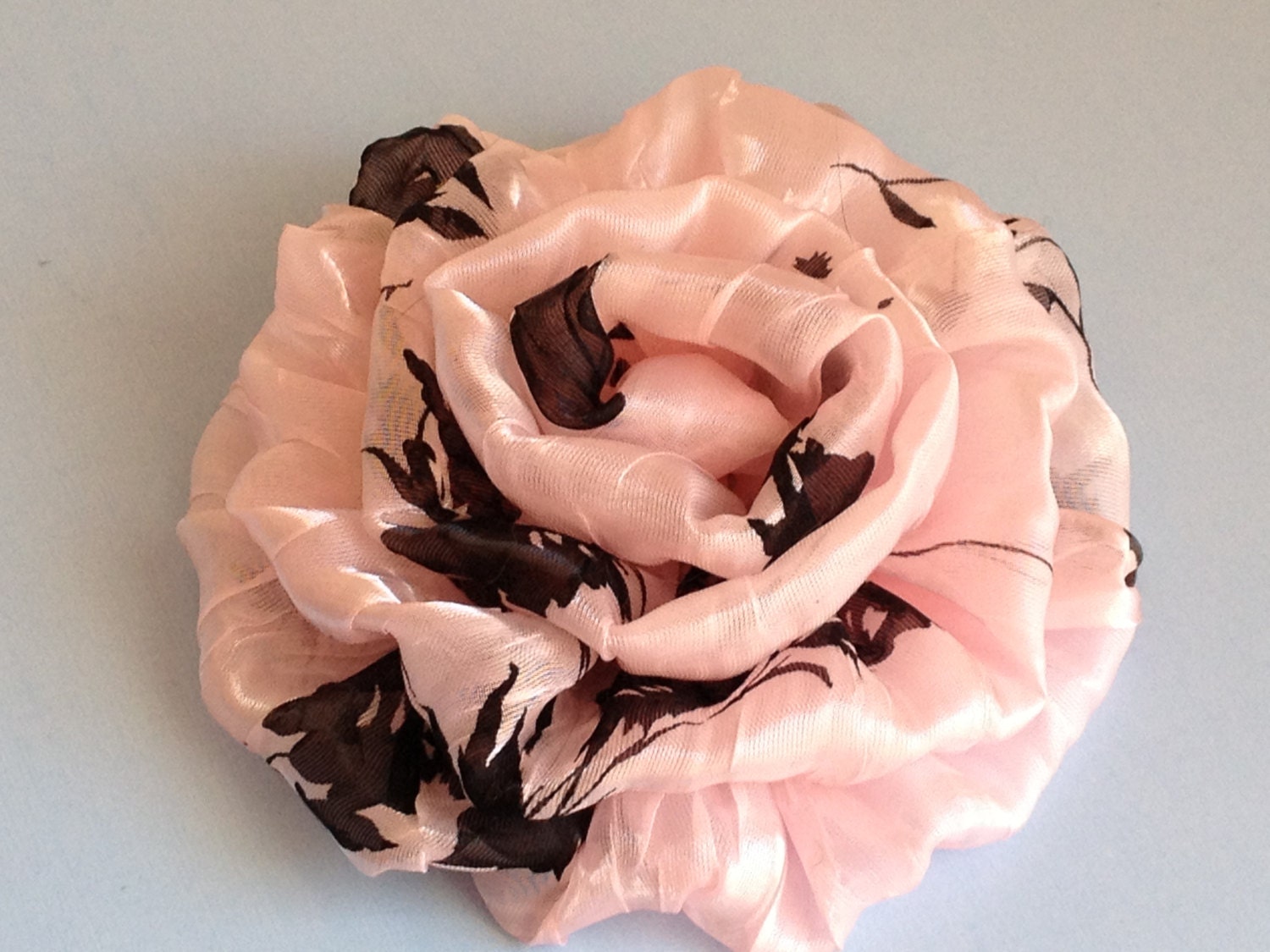 Fabric Brooch, Fabric Pin, Fiber Art Jewelry, Textile Accessory, Mixed Media, Fashion, Women, OOAK