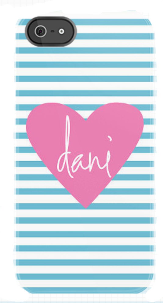 Personalized chevron with ribbon