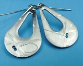 DRAGONFLY EARRINGS. Silver Drop Earrings. Dangle Earrings