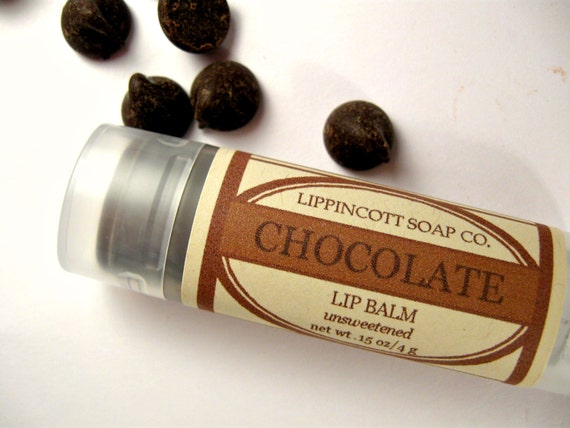Chocolate Lip Balm - Unsweetened