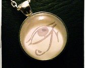 NEW Eye of Ra Flying Saucer Necklace