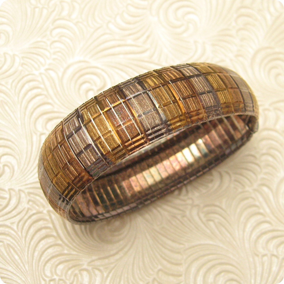 Wide Sterling Flex Bracelet B5425