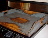 Primitive Wood Stove Top Cover  Noodleboard- Medium Size