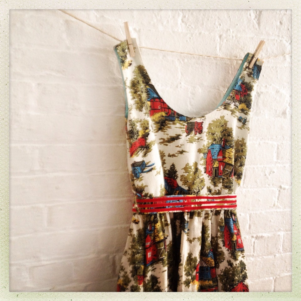 The Old Country ...Custom Tea Dress