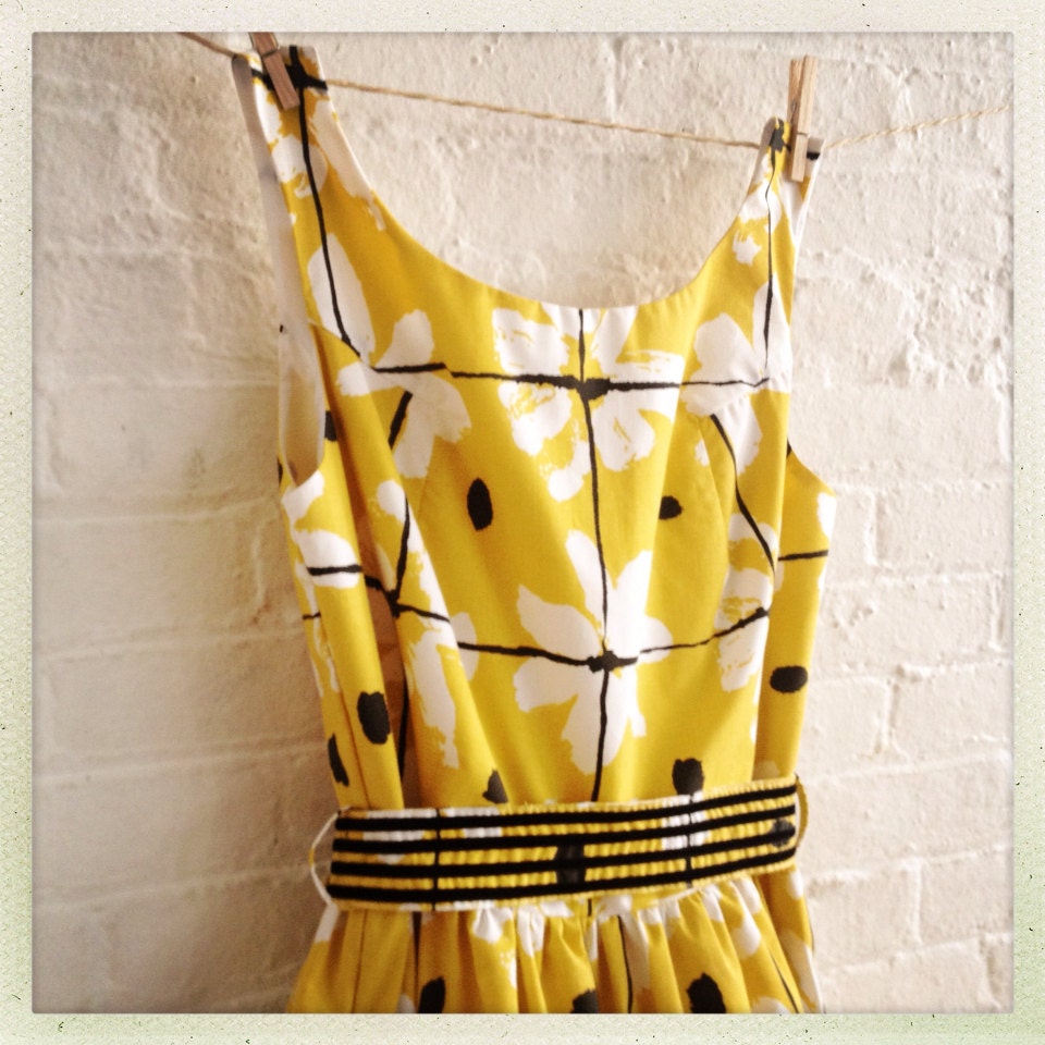 yellow vera ...Tea Dress