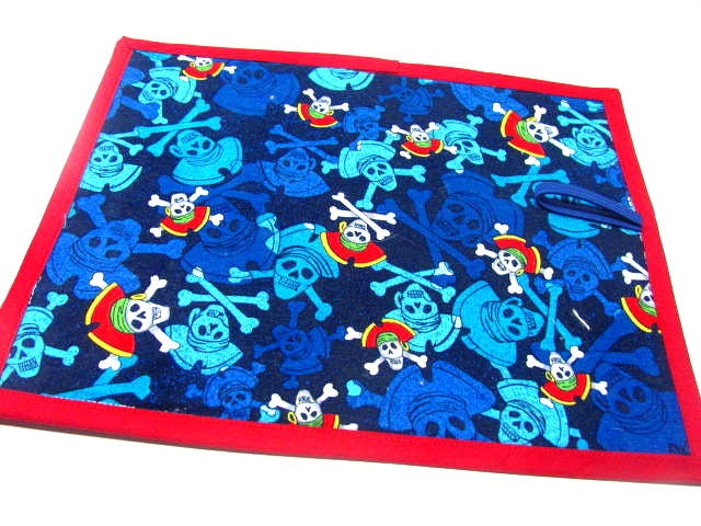 Chalkboard Mat, Placemat, Travel Mat, Art Mat, Children's Activity Mat, Boys, Girls, Pirates
