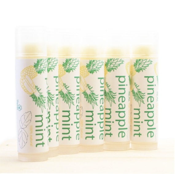 Pineapple Mint All Natural Lip Balm - New
