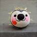 Needle Felted Hedgehog Jingle Ball Ready to Ship