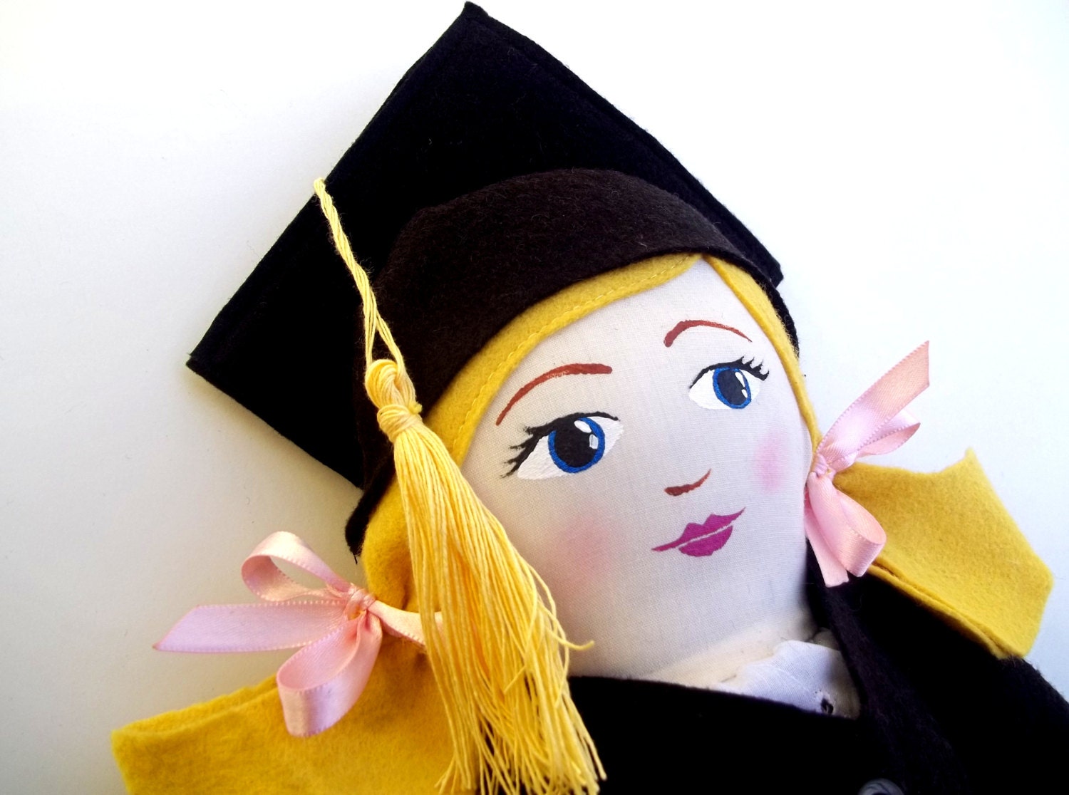 Custom Graduation Cloth Handpainted Heirloom Doll