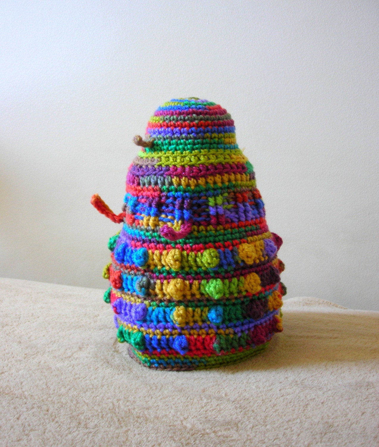 Rainbow Multicolored Dalek with Jingles - Suitable for Children 3 and Under