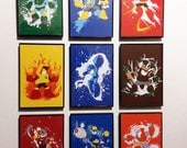 Framed Robot Masters of MM2 Print Set