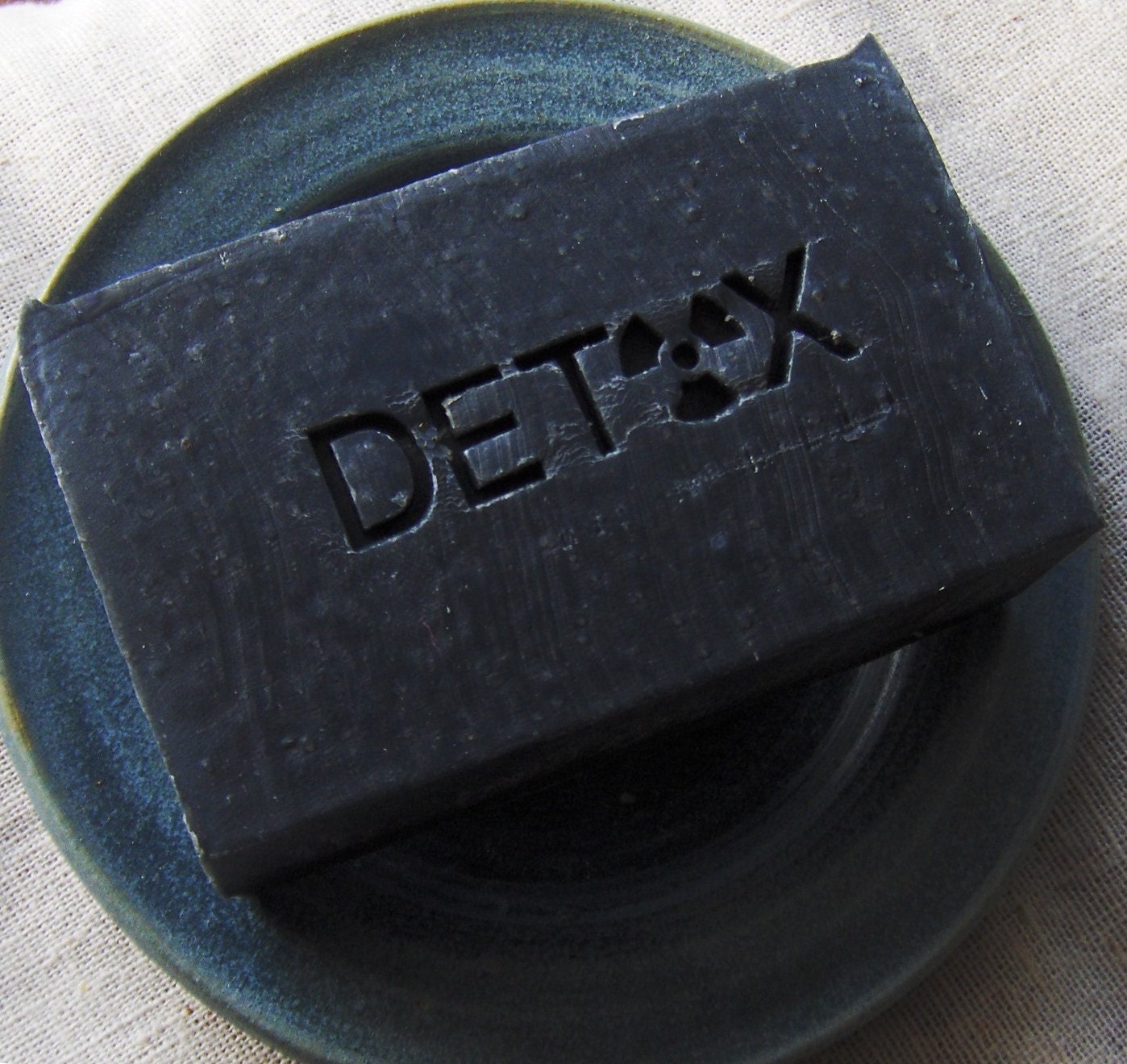 Detox Soap with Activated Charcoal and Bentonite Clay - Unscented Soap