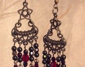 Gypsy's Red Earrings